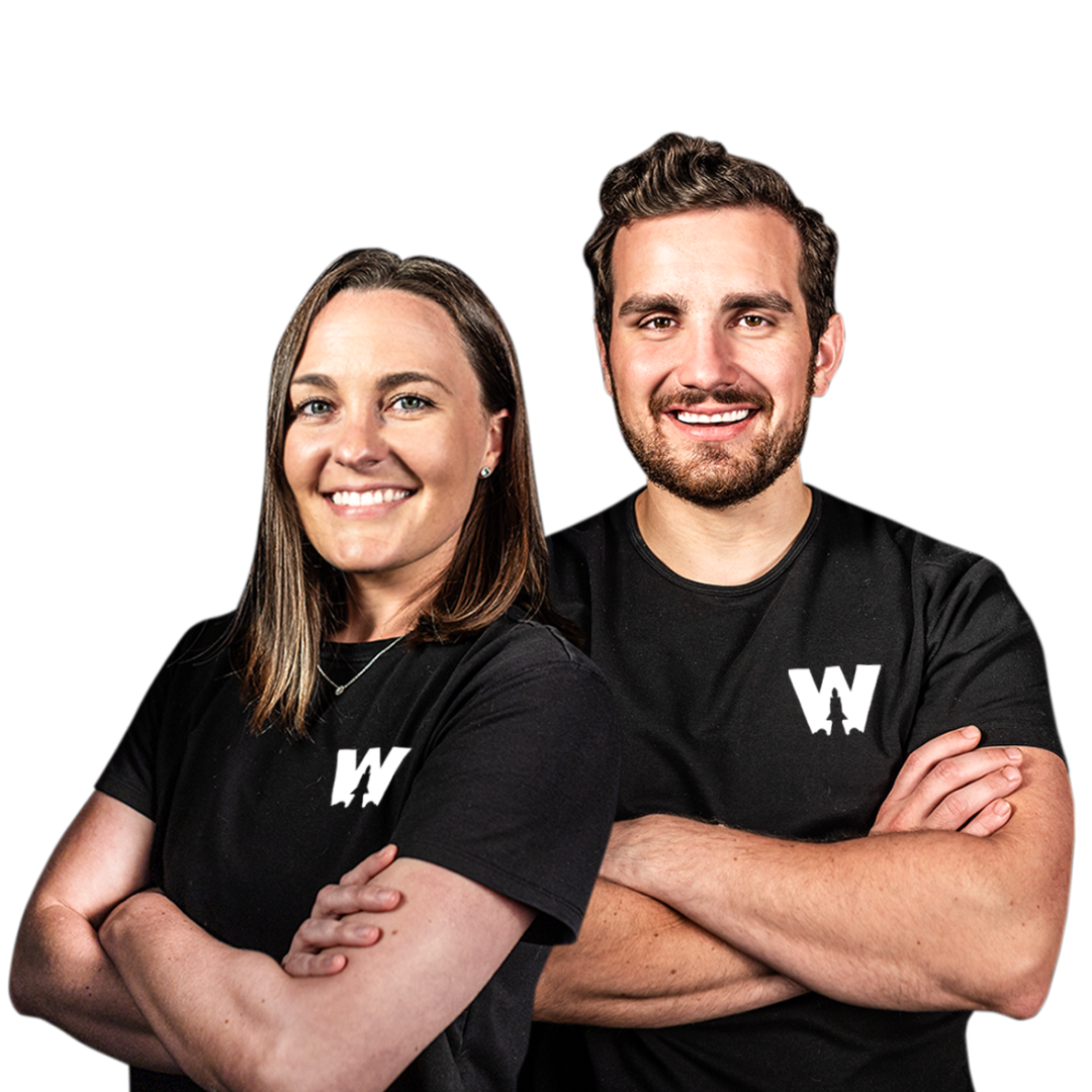 Chris and Meg Heckman, founders of WeScale